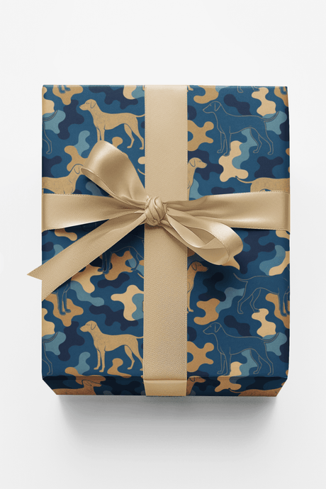 Catahoula Camo - London Penny Gift Wrap