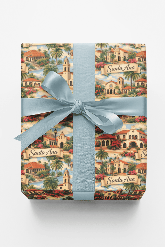 Santa Ana Mission Revival - London Penny Gift Wrap