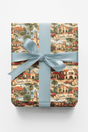 Santa Ana Mission Revival - London Penny Gift Wrap