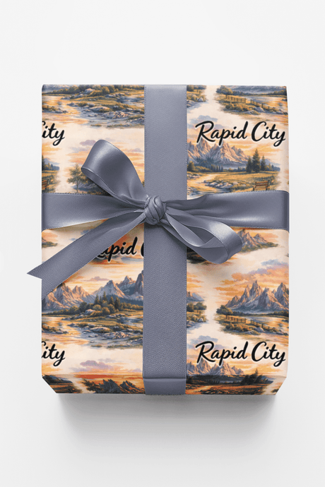 Rapid City Black Hills Light - London Penny Gift Wrap