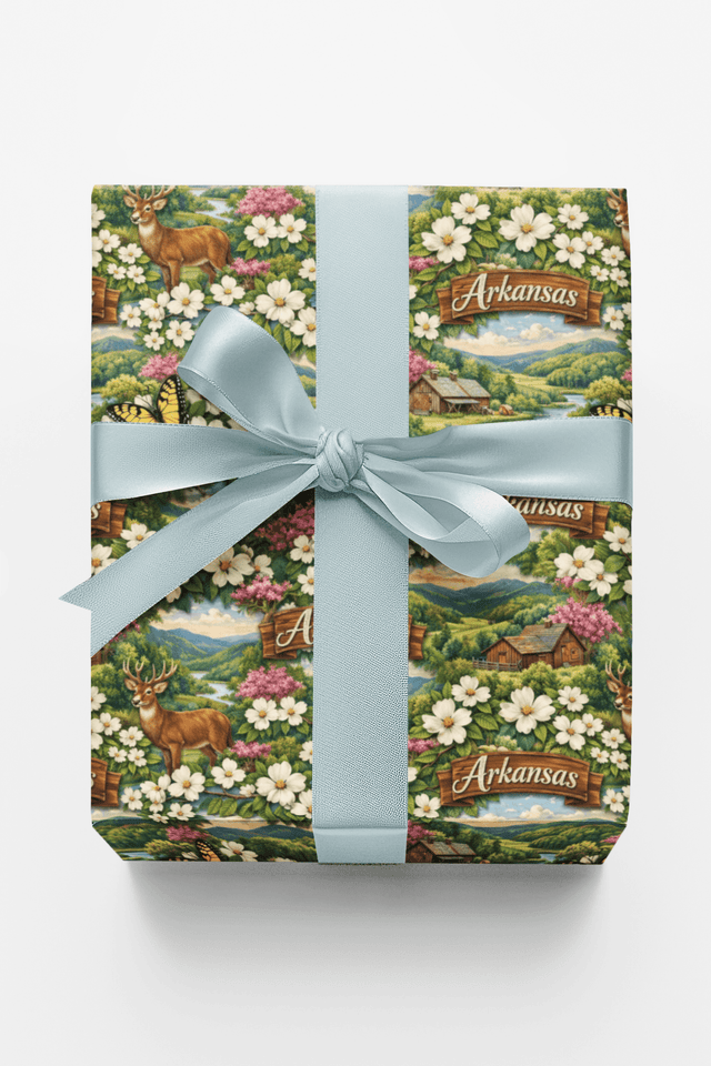 Arkansas Ozark Heritage - London Penny Gift Wrap