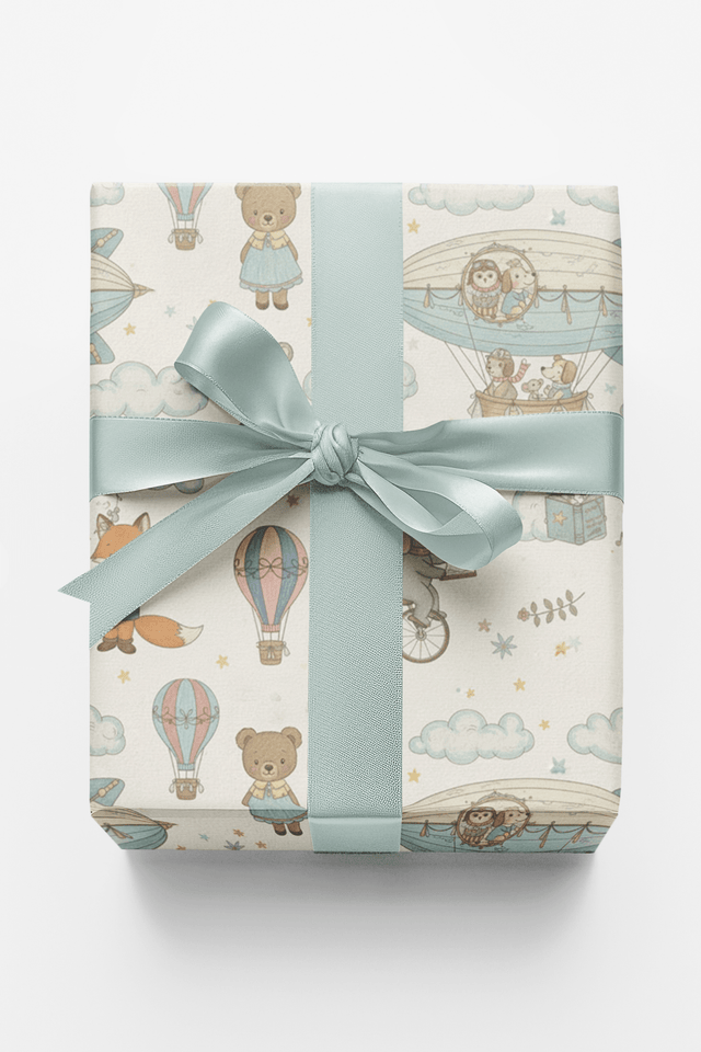 The Dreamer’s Dirigible - London Penny Gift Wrap