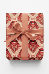 Rustic Reds - London Penny Gift Wrap