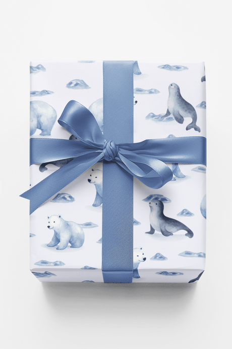 Arctic Companions - London Penny Gift Wrap