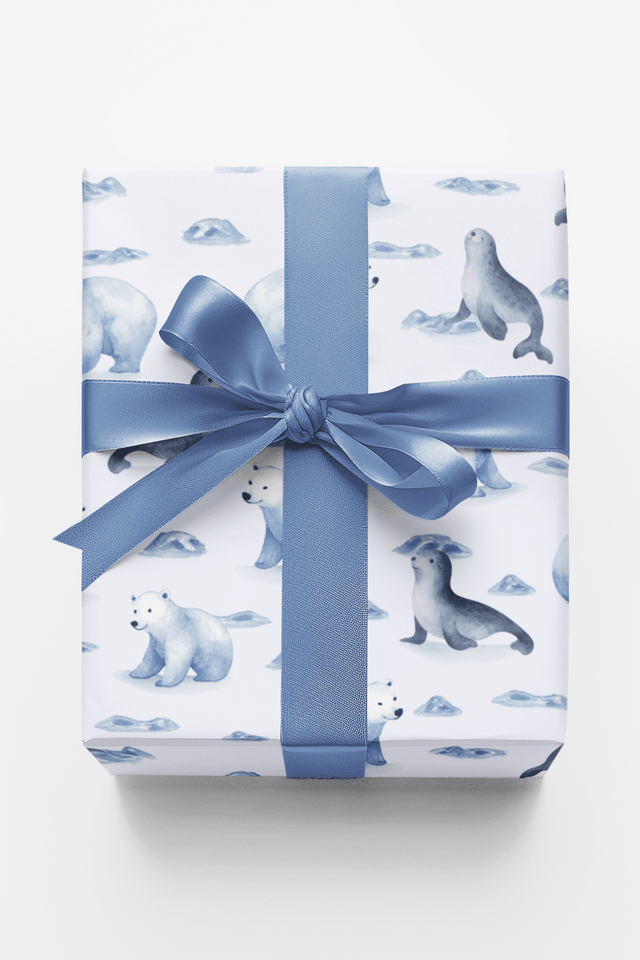 Arctic Companions - London Penny Gift Wrap