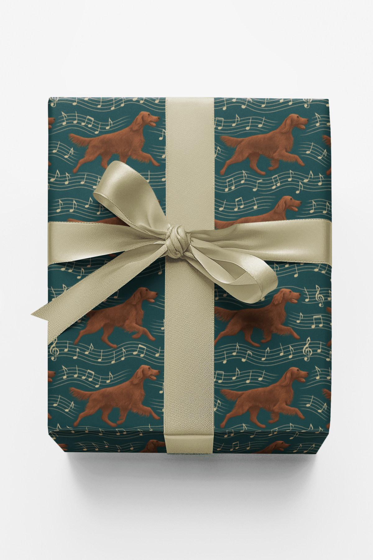 Irish Setter Symphony - London Penny Gift Wrap