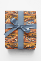 Casper Wyoming Wind Glow - London Penny Gift Wrap
