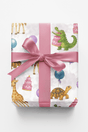 Safari Birthday Celebration - London Penny Gift Wrap