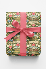 Virginia Colonial Garden - London Penny Gift Wrap