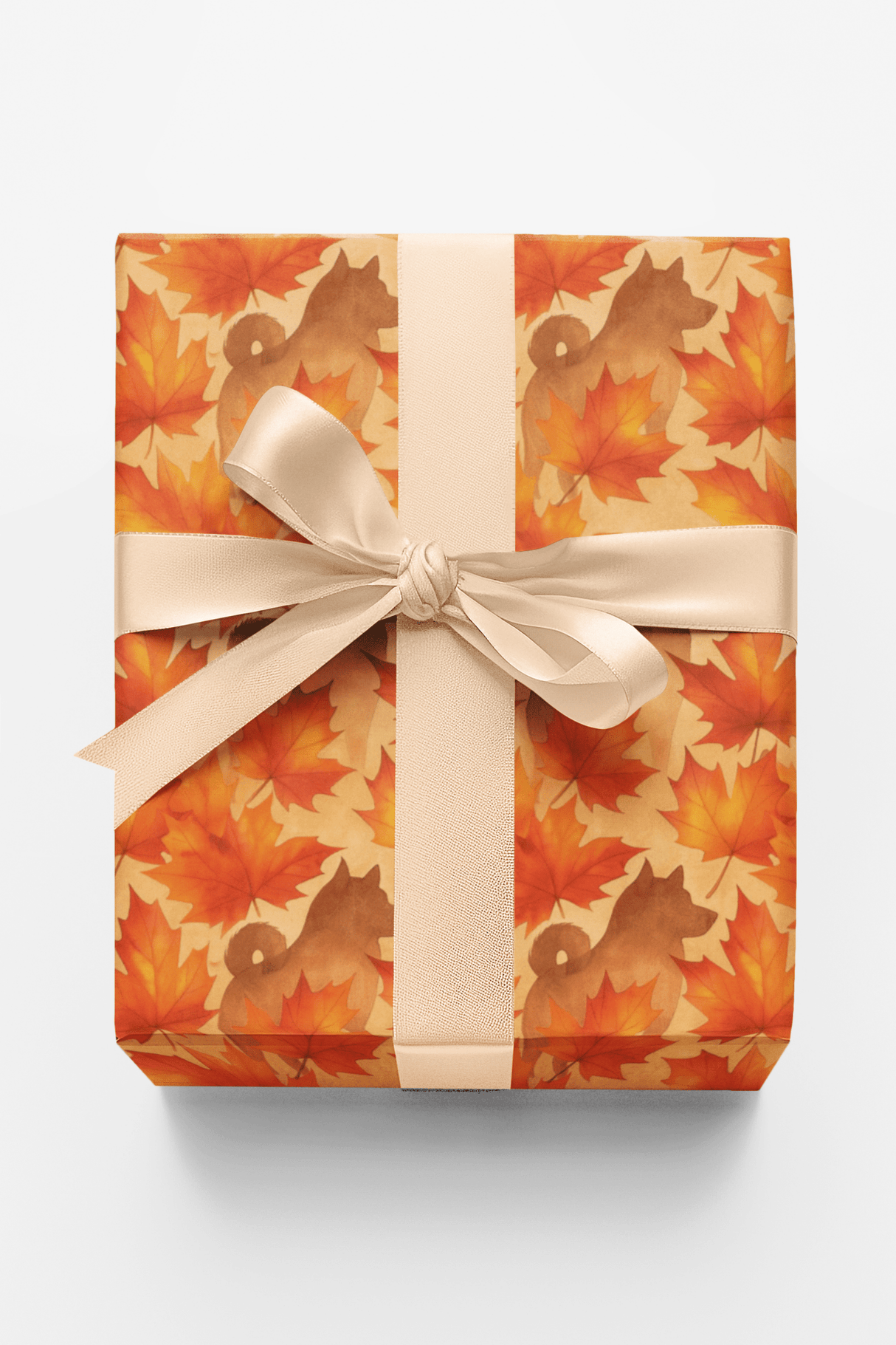 Akita Autumn - London Penny Gift Wrap
