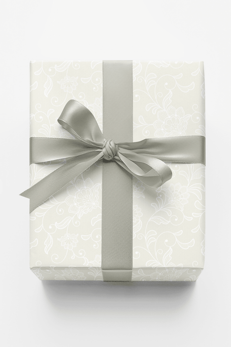 Ivory Lace - London Penny Gift Wrap