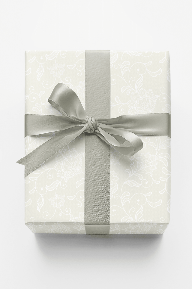 Ivory Lace - London Penny Gift Wrap