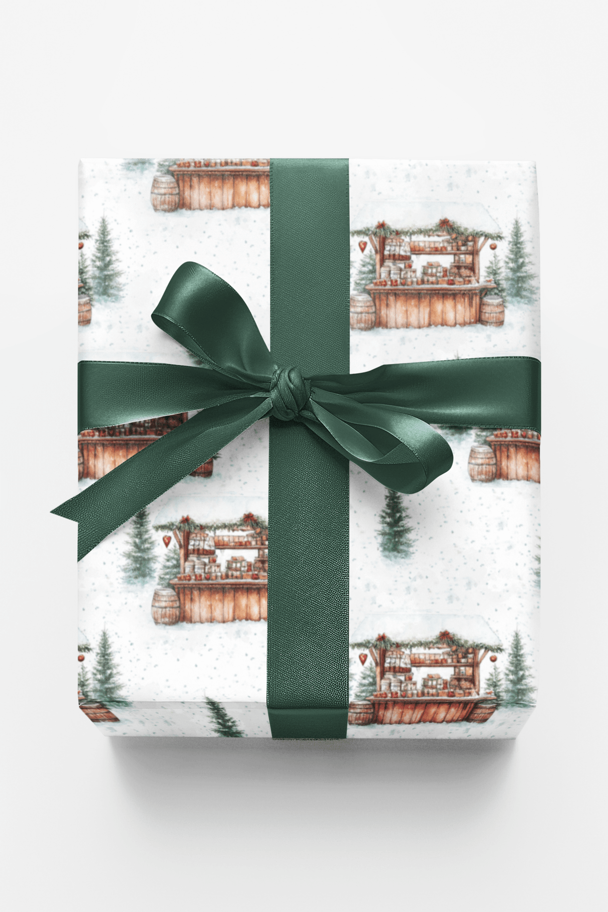 Christmas Market Magic - London Penny Gift Wrap