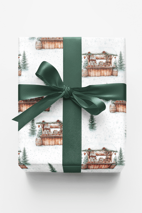 Christmas Market Magic - London Penny Gift Wrap