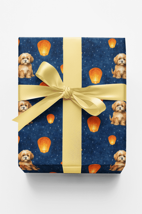 Lhasa Lanterns - London Penny Gift Wrap