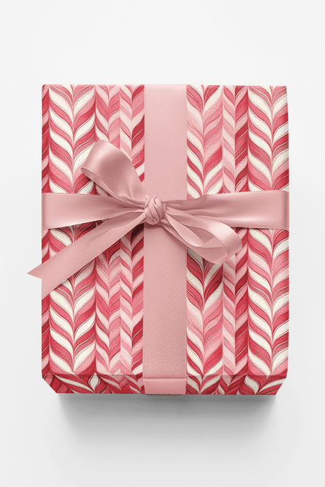 Blush & Mint Tidings - London Penny Gift Wrap