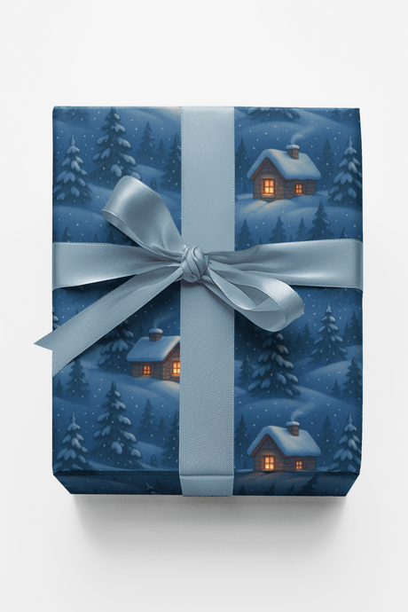 Fireside Warmth - London Penny Gift Wrap
