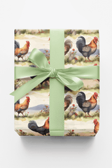 Cluck & Charm - London Penny Gift Wrap