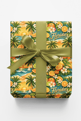 Florida Tropical Bloom - London Penny Gift Wrap