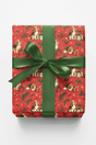 Beagles & Christmas Presents Wrapping Paper - London Penny Gift Wrap