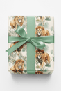 Safari: Stroll Lion - London Penny Gift Wrap