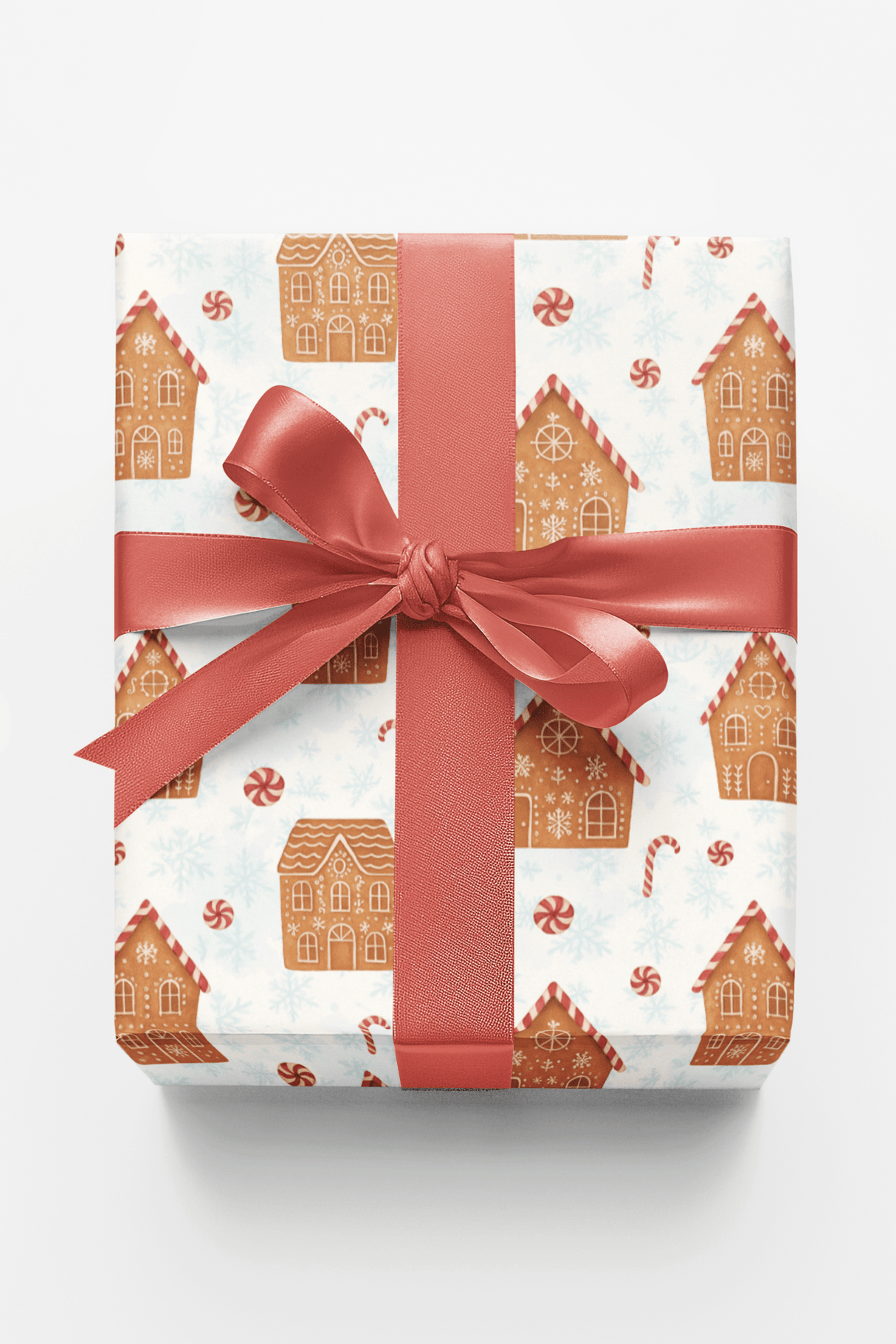 Candy Cane Village - London Penny Gift Wrap