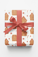 Candy Cane Village - London Penny Gift Wrap