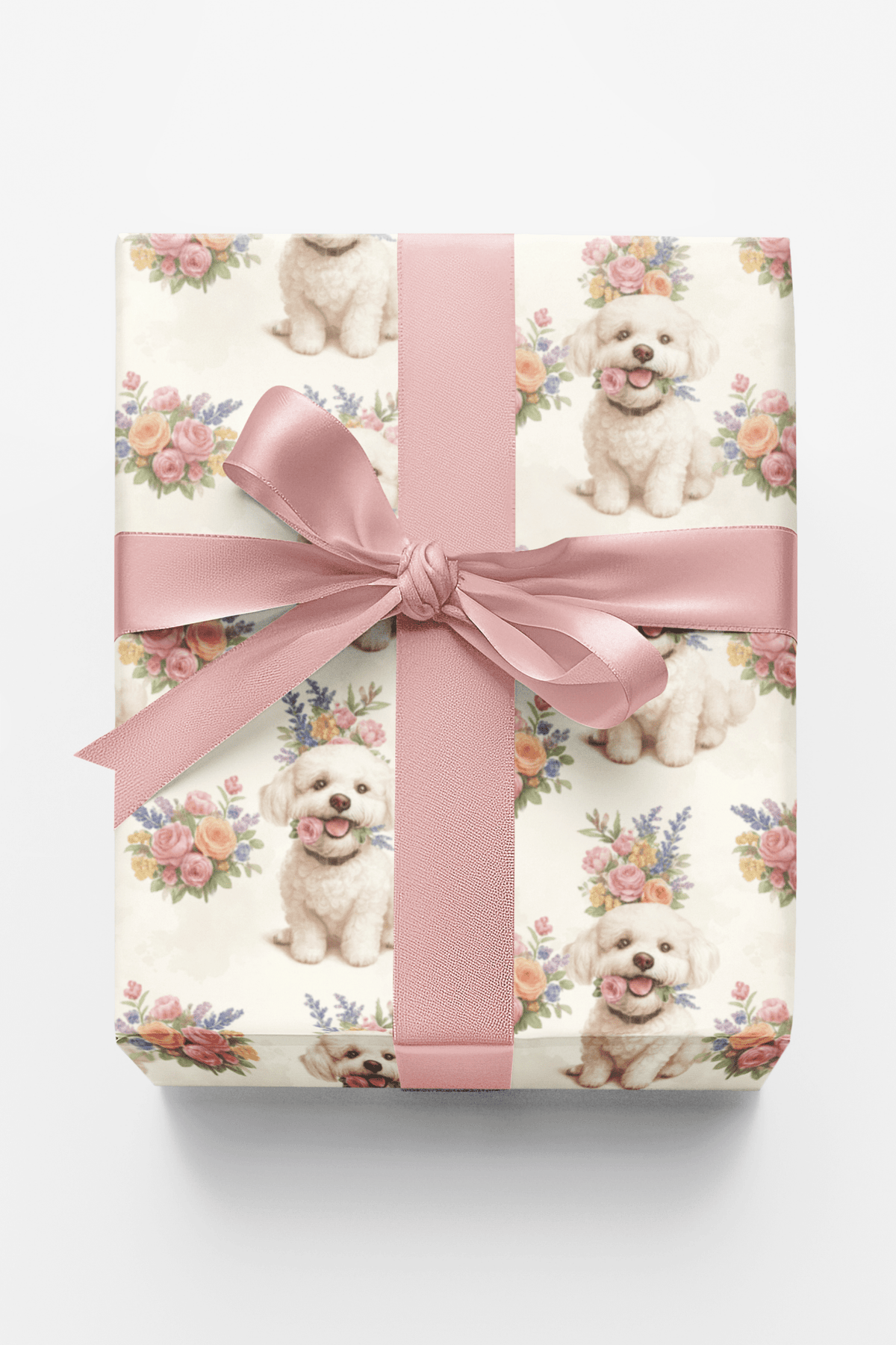 Floral Fetch - London Penny Gift Wrap