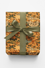 South Dakota Badlands Beauty - London Penny Gift Wrap