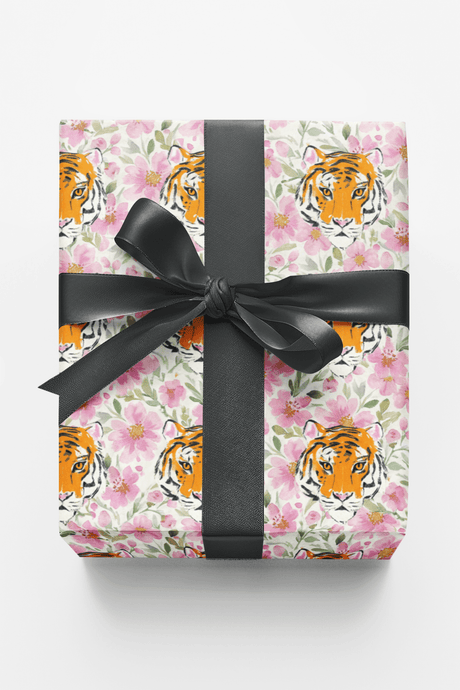 Tiger Garden Gala - London Penny Gift Wrap