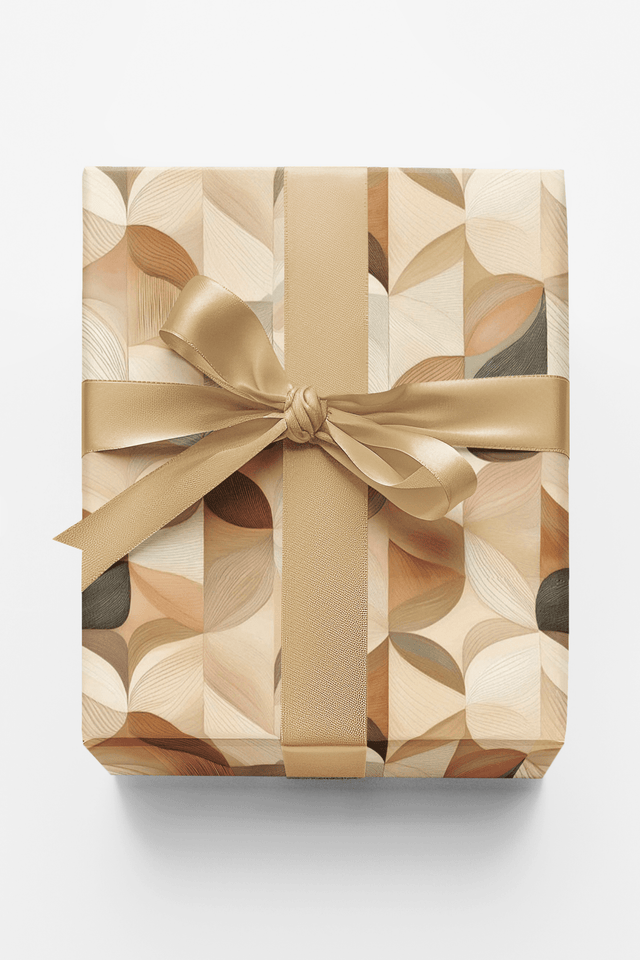 Neutral Harmony - London Penny Gift Wrap