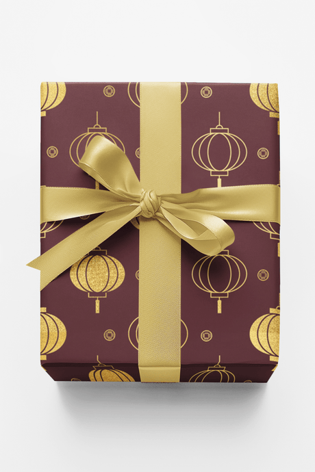 Lunar New Year Lanterns - London Penny Gift Wrap