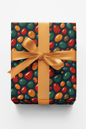 Festive Pebbles - London Penny Gift Wrap