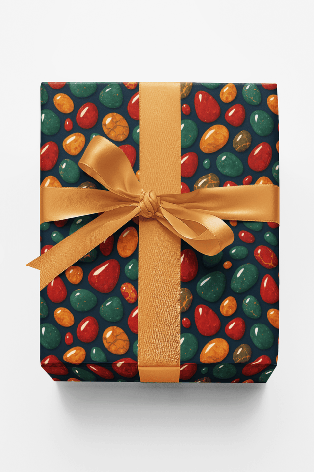 Festive Pebbles - London Penny Gift Wrap