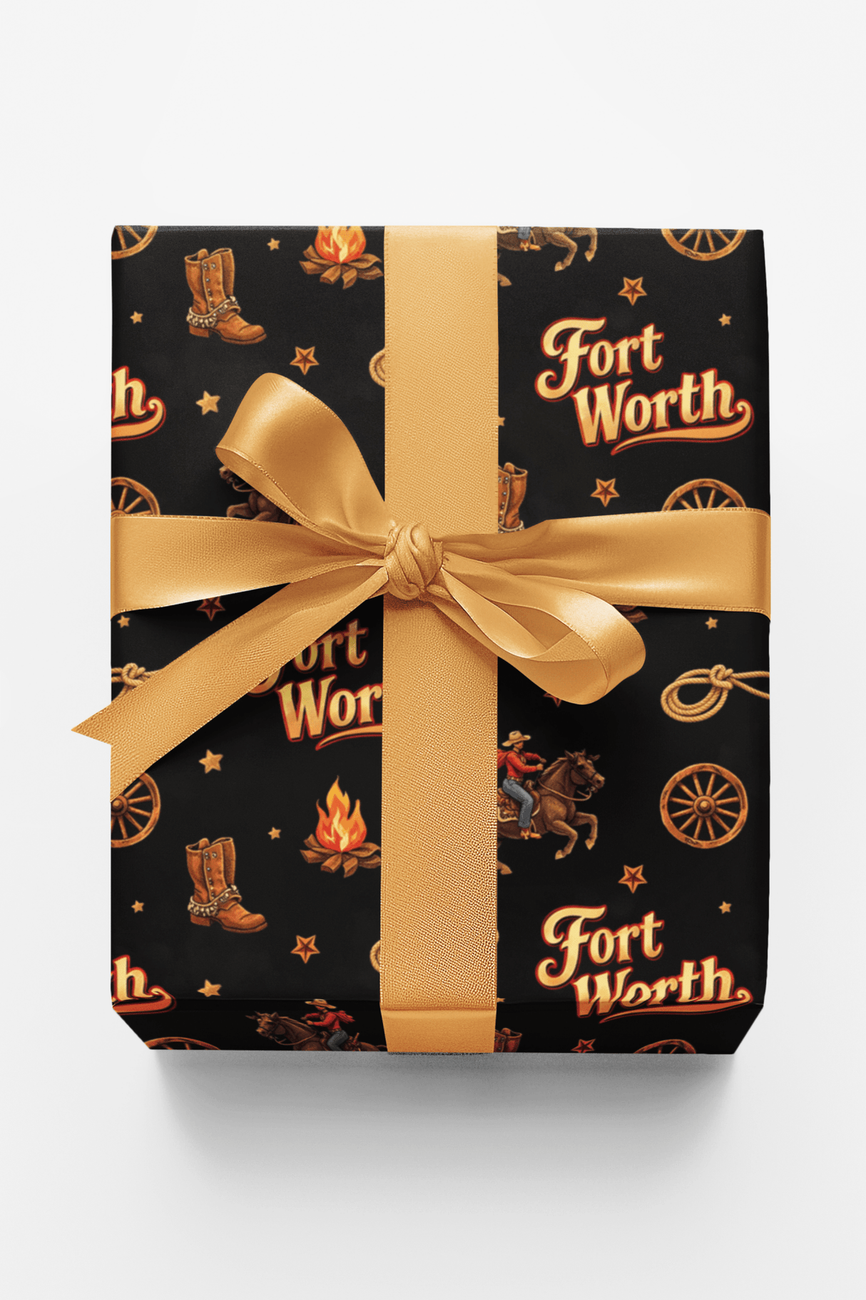 Fort Worth Cowtown Classic - London Penny Gift Wrap