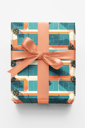 Palm Court Mosaic Wrapping Paper - London Penny Gift Wrap