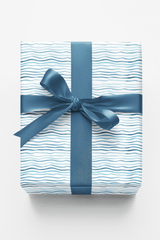 Breezy Blues - London Penny Gift Wrap