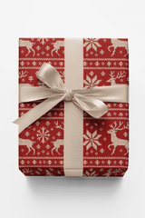 Nordic Reindeer Knit - London Penny Gift Wrap