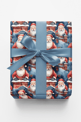 Chimney Visit - London Penny Gift Wrap