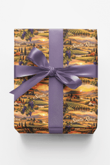 Santa Rosa Wine Country Warmth - London Penny Gift Wrap