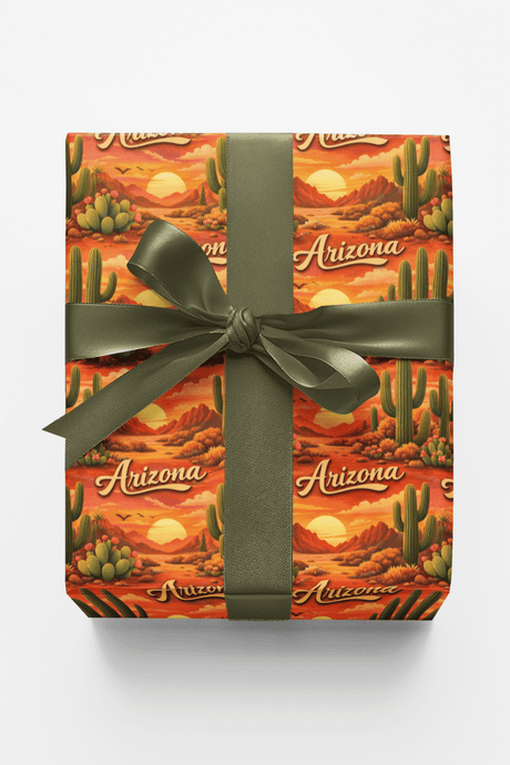 Arizona Desert Sun - London Penny Gift Wrap