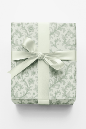 Celadon Baroque - London Penny Gift Wrap