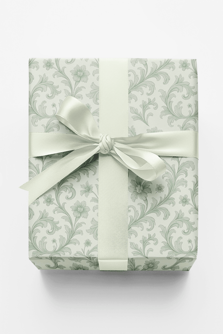 Celadon Baroque - London Penny Gift Wrap