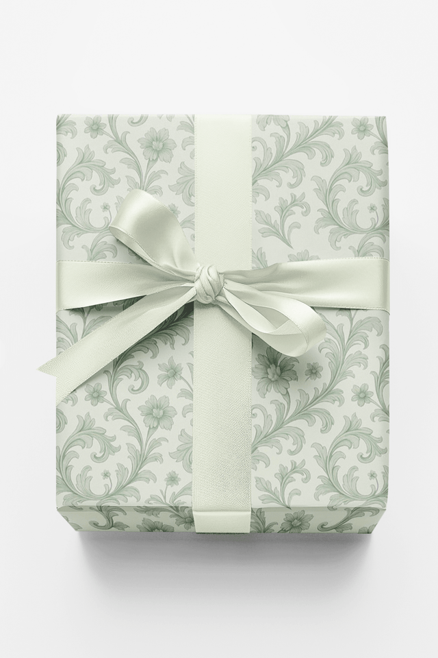 Celadon Baroque - London Penny Gift Wrap