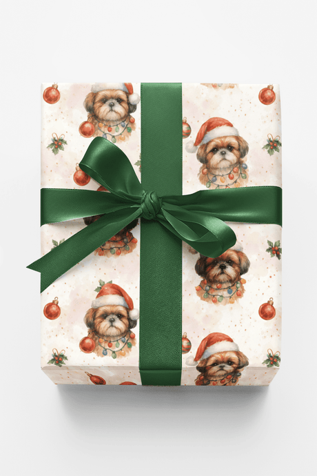 Jingle Snouts - London Penny Gift Wrap