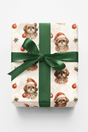 Jingle Snouts - London Penny Gift Wrap