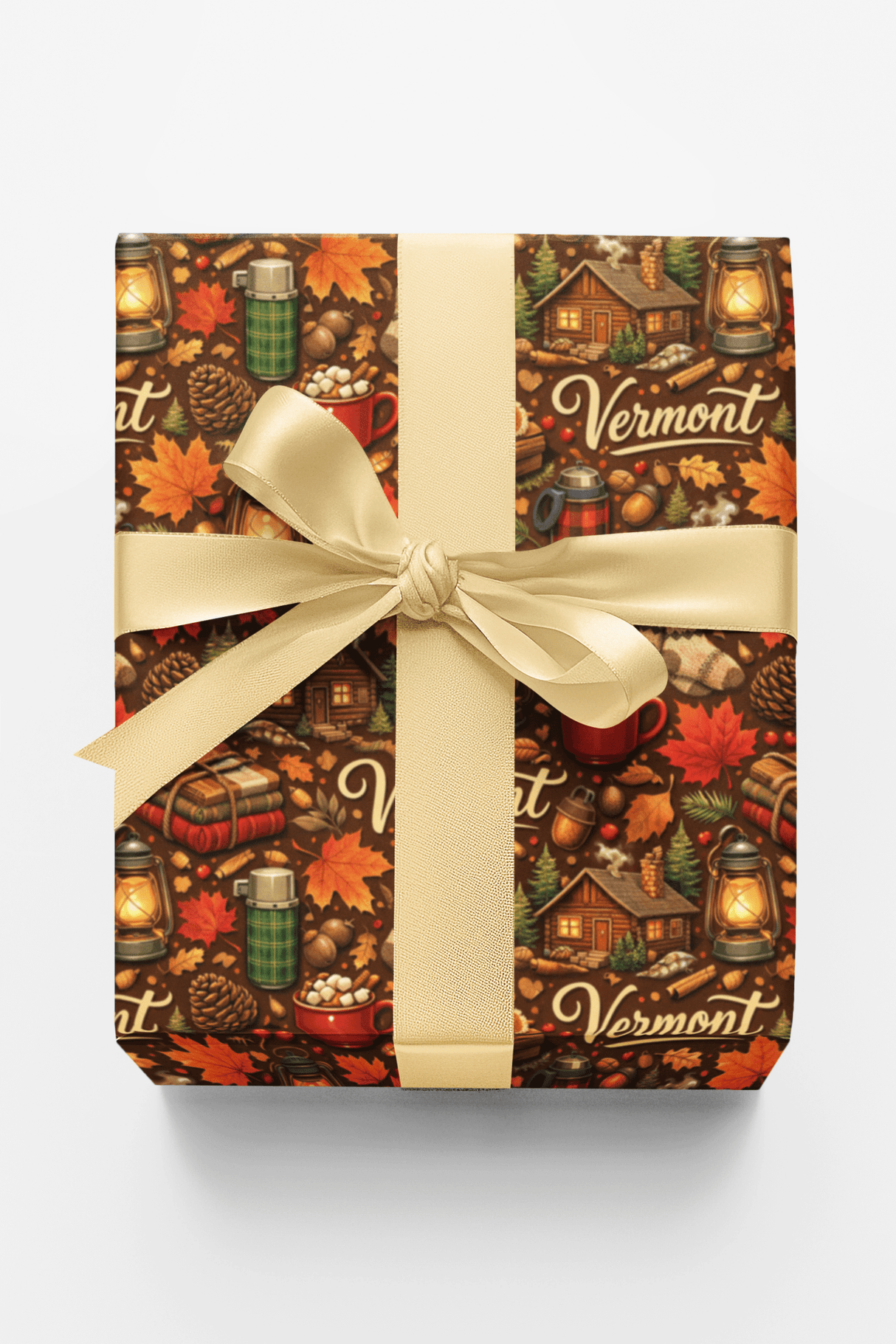 Vermont Maple Woods - London Penny Gift Wrap
