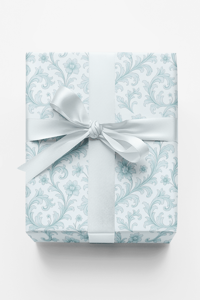 Azure Baroque - London Penny Gift Wrap