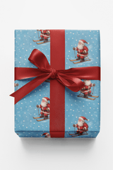 Santa's Glide - London Penny Gift Wrap