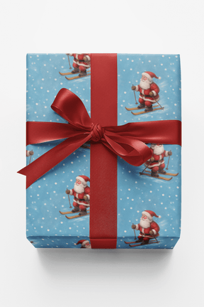 Santa's Glide - London Penny Gift Wrap